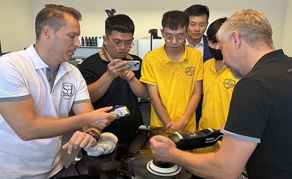 大大力鍍膜執行長吳鼎強帶隊親赴德國 確認SF藥劑品質 提升技術水平