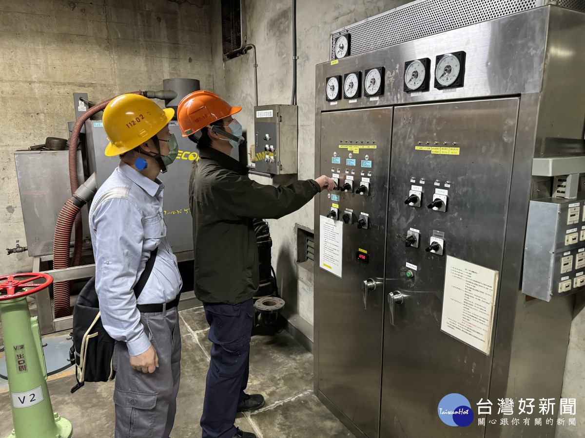 石門水庫設施整備維護。