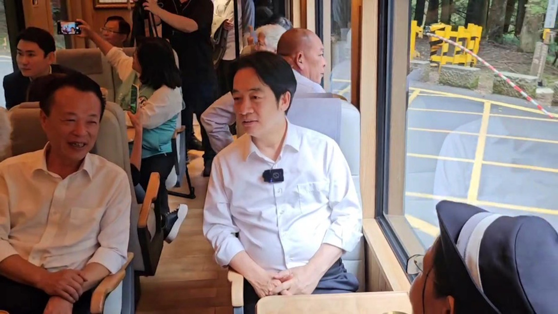 嘉義阿里山林鐵全線通車 總統期許再創百年榮景