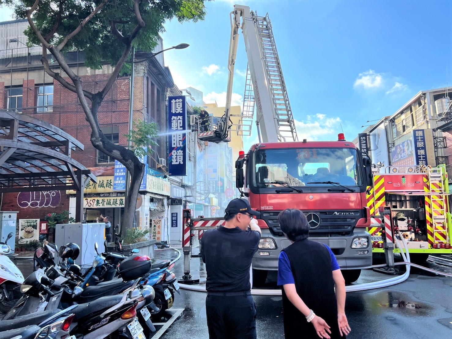▲彰化市區連日火警頻傳，因酷熱夏季幾乎家家戶戶會吹電扇、冷氣，消防局呼籲鄉親不要輕忽電扇及冷氣機故障時發出的警訊。（消防局提供）
