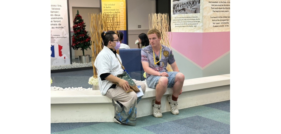 哈佛學生赴暨南大學交流 台美學生文化碰撞