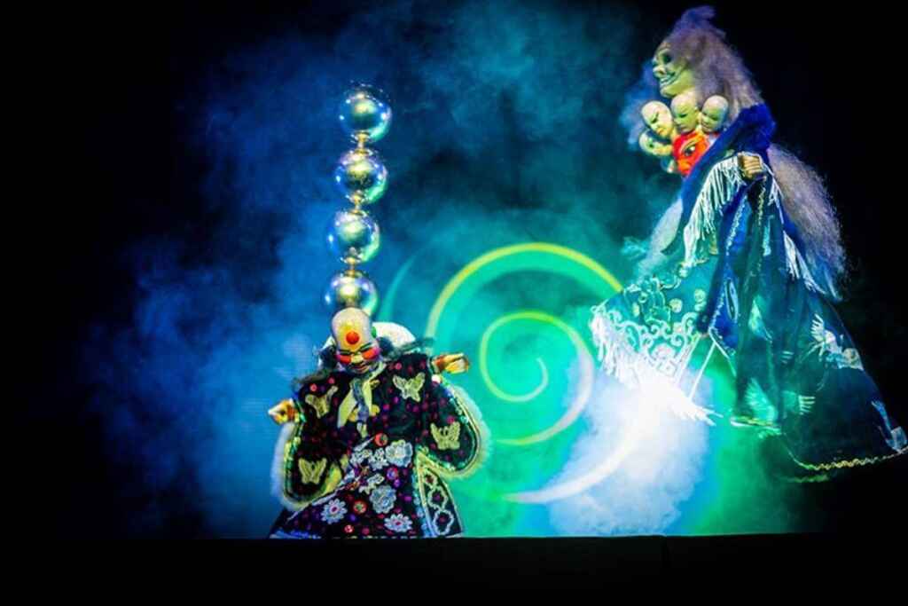 ▲金光閃閃、瑞氣千條!光興閣掌中劇團《鬼谷-第零部》,即將於8月24日、25日在員林演藝廳小劇場演出。(彰化縣文化局提供)
