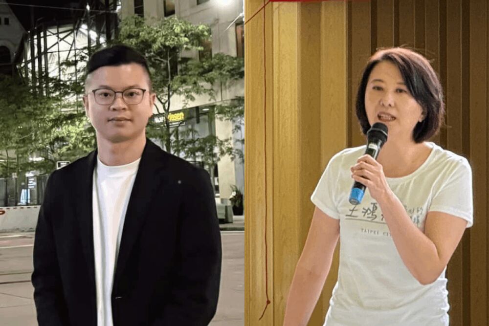 憲法法庭裁國會改革案暫時處分 王鴻微、凌濤轟:黑手政治干預 234 照片來源:王鴻薇及凌濤臉書照片合併