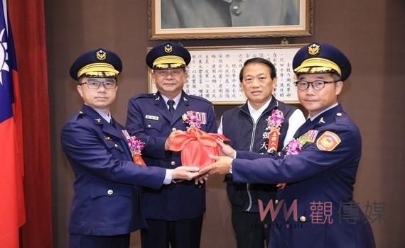 中市警察局分局長及交通警察大隊長交接　中市府：盼繼續為台中治安打拚
