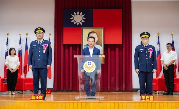 三線二星警官李權哲新任嘉義縣警察局長 今交接