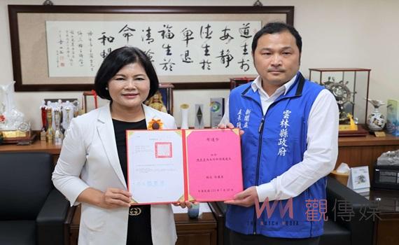 雲縣府任命新新聞處長陳其育 張麗善期勉強化政策宣導與民溝通