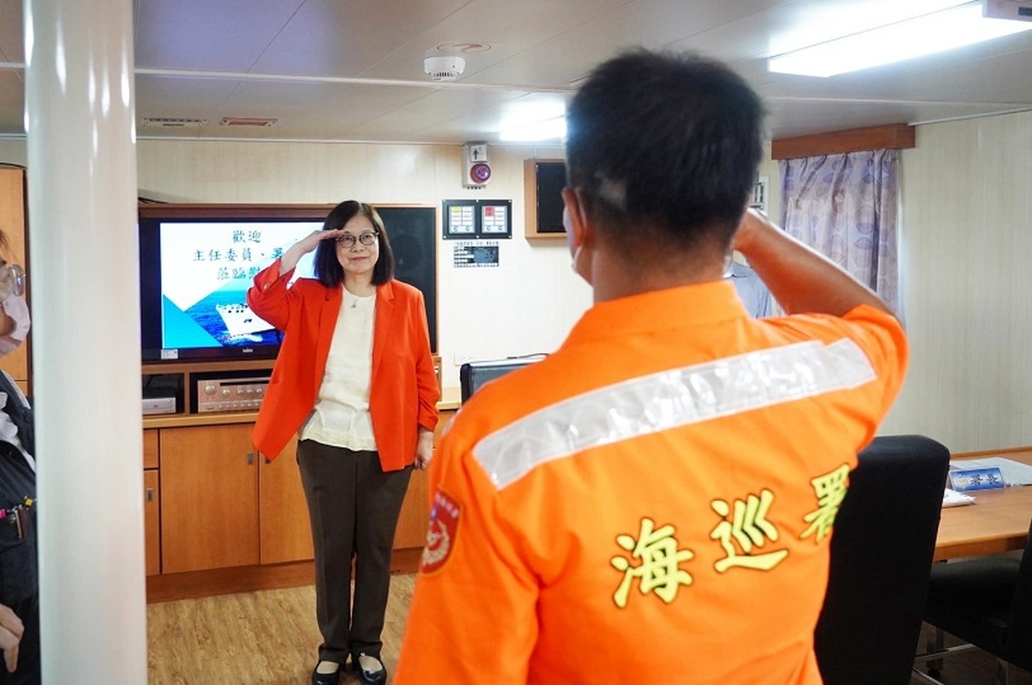 海委會主委管碧玲：跨國聯合海上救援須超越政治