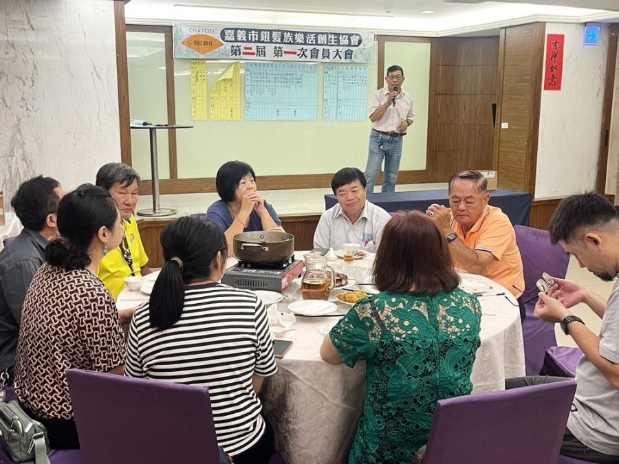 嘉義市銀髮族樂活創生協會 劉宥良當選第二屆理事長