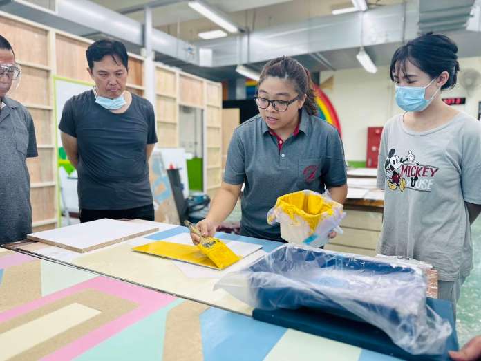 退役國手宋侑蓁化身桃竹苗分署職訓師 傳承技術培育專業人才 134 S 76701710
