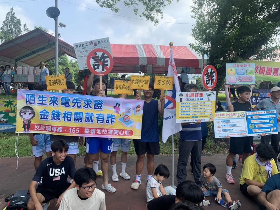 嘉檢入校園辦理反毒打詐宣導 青春不毒行 打詐我最行