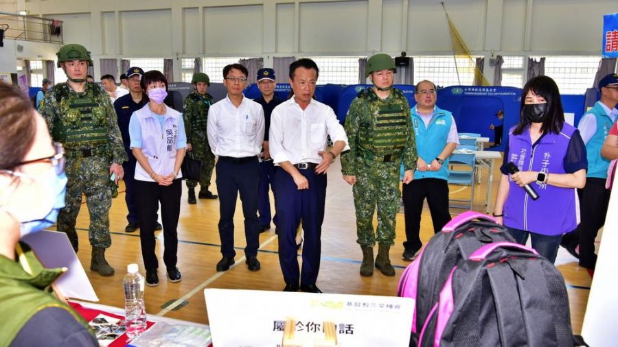 中部7縣市「萬安47號演習」翁章梁:提升縣民防空避難意識