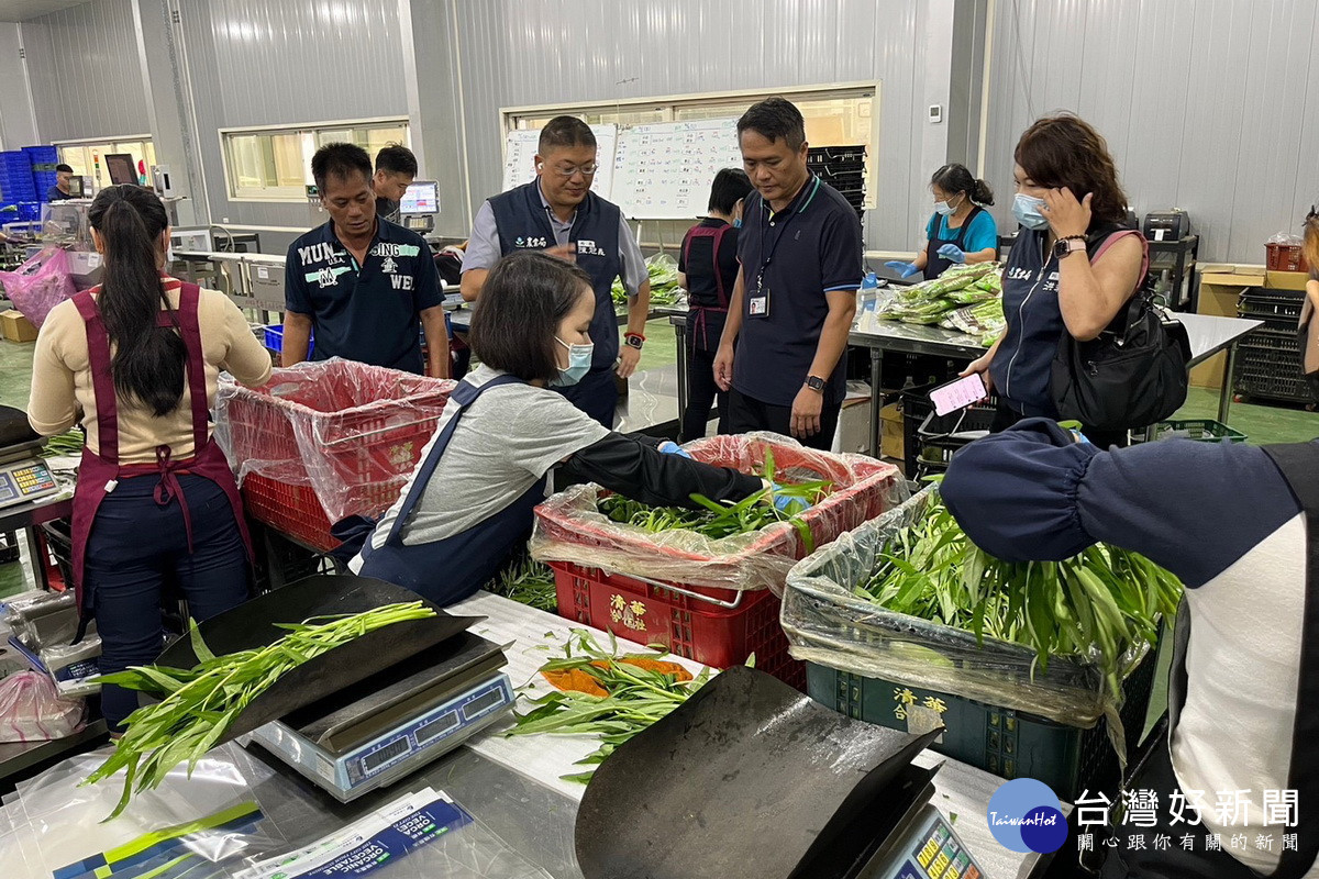 凱米颱風來襲,桃園市政府農業局關心農漁蓄牧場域安全,預先做好各項防颱措施。