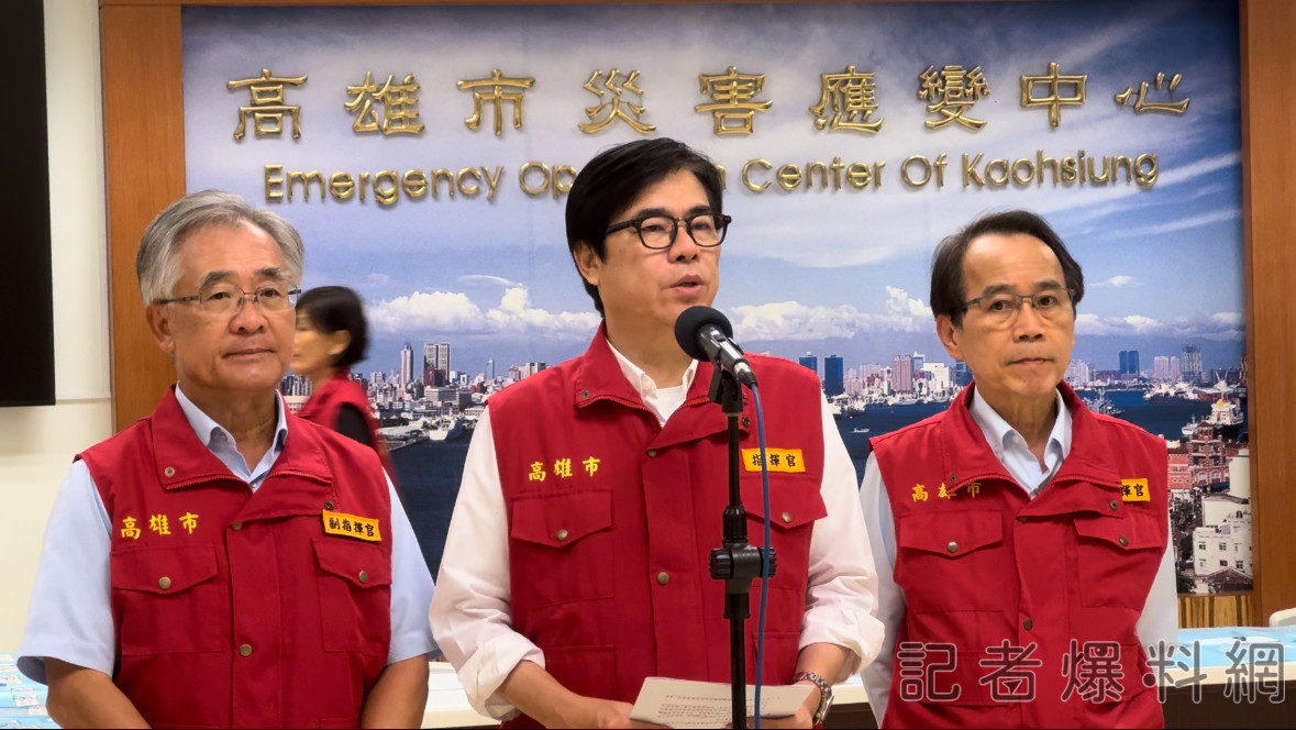 ▲高雄市長陳其邁昨（23）日接受媒體聯訪。（圖／記者金東天攝）