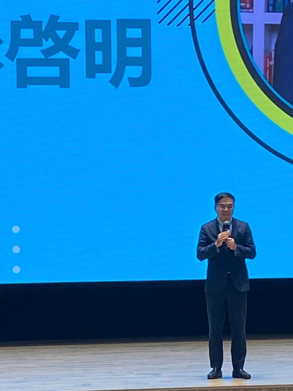 環境部部長彭啓明致詞（記者黃楸玲／攝影）