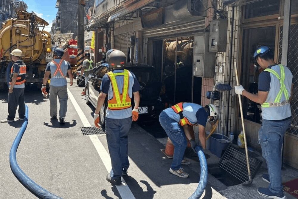 中颱凱米將襲台 侯友宜坐鎮災害應變中心、基隆逾400人待命救災 244 照片來源:基隆市政府