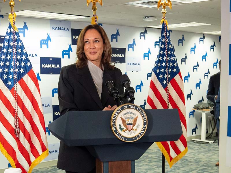 圖/X @KamalaHarris