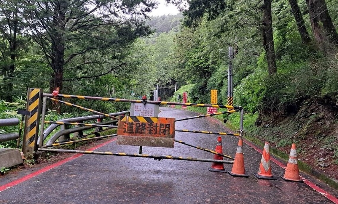 凱米颱風環流影響 南橫公路梅山口~向陽路段今日上午7時封閉