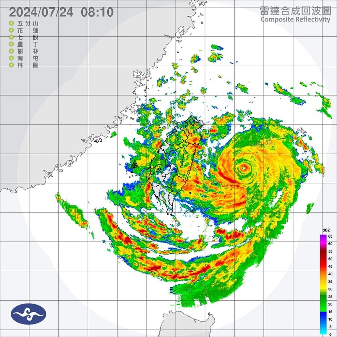 週三風強雨大 中南部、宜花山區防超大豪雨