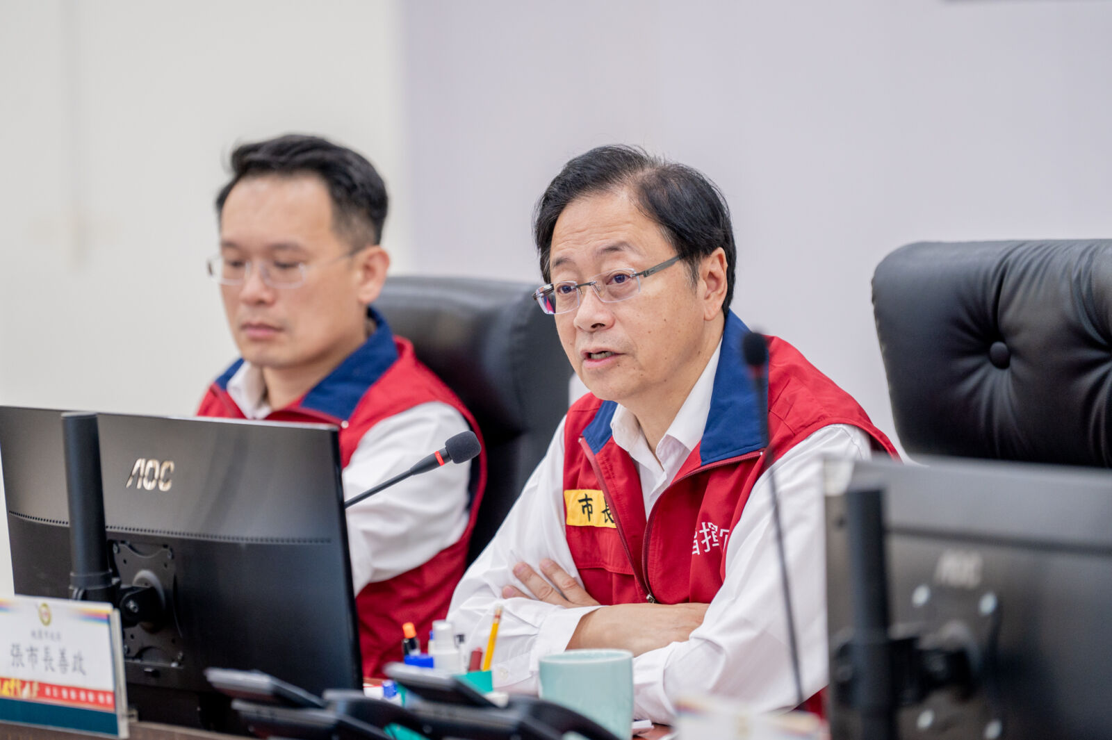 張善政主持凱米颱風災害應變會議 復興區7里進行預防性撤離 212 張善政主持凱米颱風災害應變會議 復興區7里進行預防性撤離 211