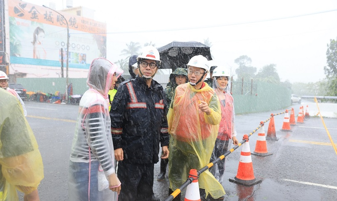 凱米颱風暴雨超越莫拉克颱風 市府持續動員救援積淹水災情