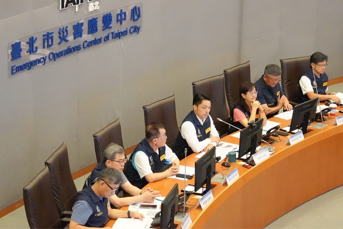 凱米颱風已逐漸遠離 蔣萬安:儘速恢復市容