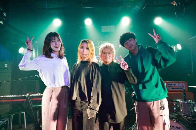 ▲（逆光電影股份有限公司提供）陳庭妮(左)、蔡凡熙(右)主演《幸福房屋事件簿》,人氣搖滾樂團Tizzy Bac特別客串。