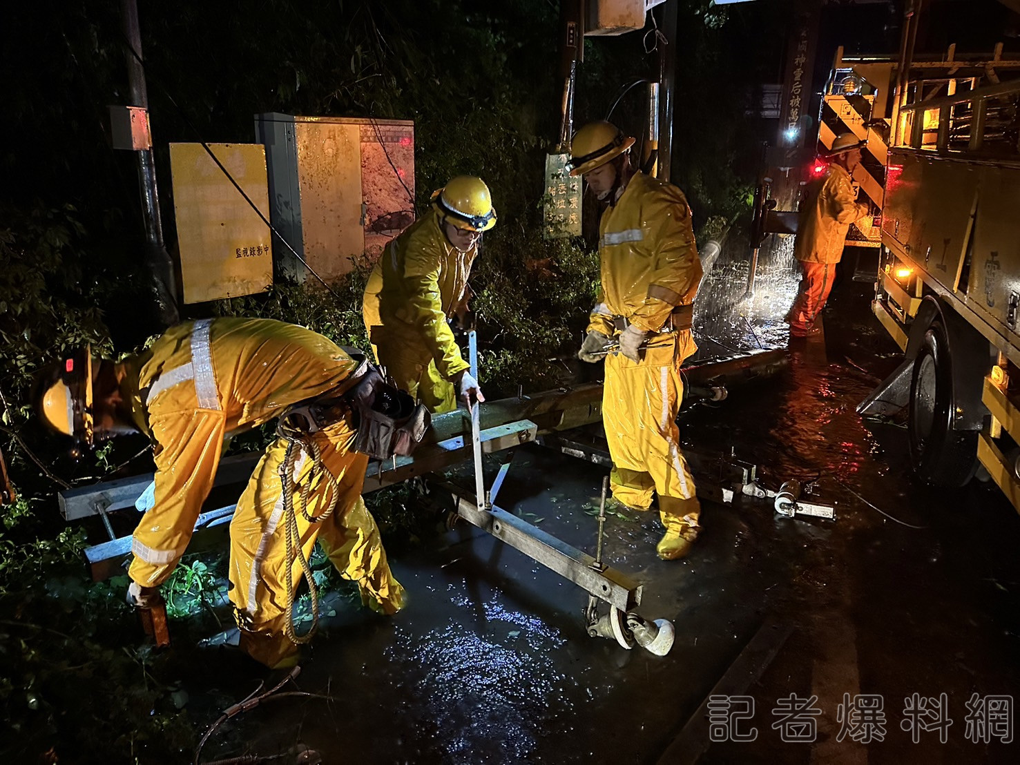 台電 搶修 颱風 停電