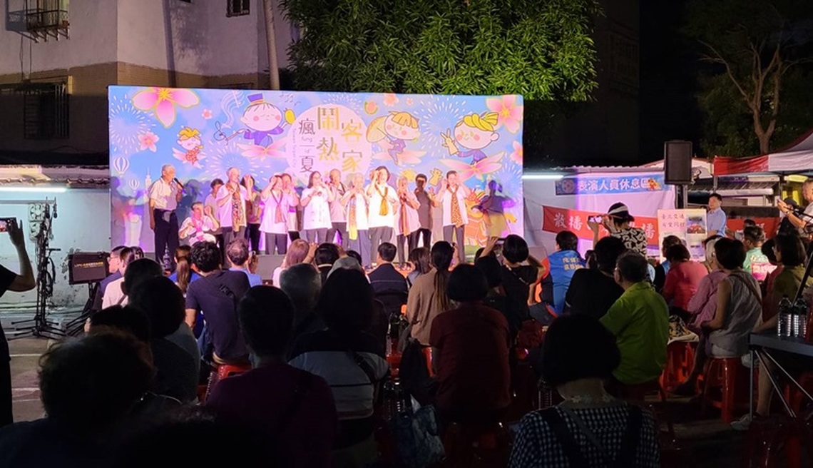客家藝文活動社區巡迴展演列車 到站大安區虎嘯里 即將前往內湖區及南港區