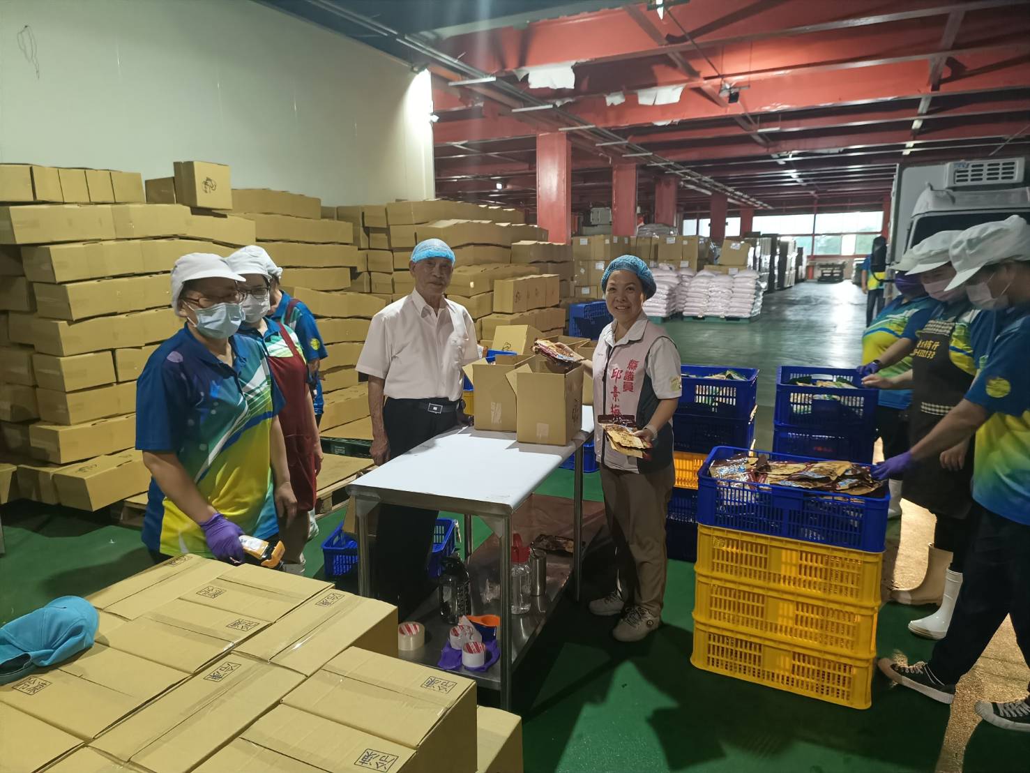 快訊：凱米颱風物資專車出發花蓮和平鄉　青操食品捐助7200包養生飯