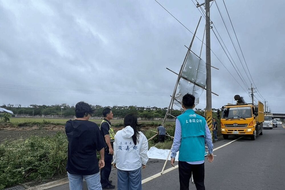 凱米豪雨重創雲林 張嘉郡促政院從速、從簡、從寬救助農民災損 204 照片來源:立法委員張嘉郡臉書