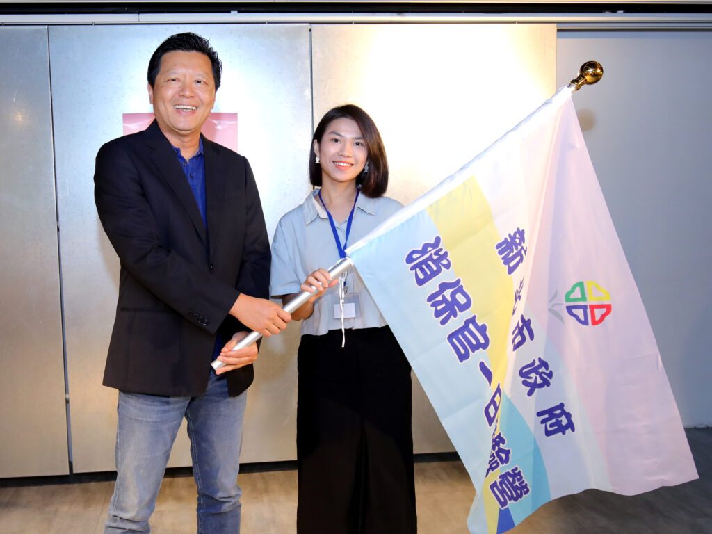 新北青年消保官一日體驗營　副市長朱惕之特別到場授旗