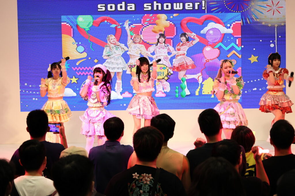 TIF ASIA TOUR的soda shower!打頭陣為大家帶來精彩的表演