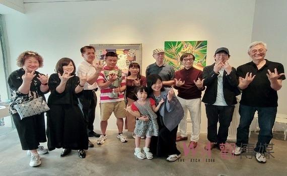 光之藝廊新展《畫布上的原野》開展 台日特殊藝術家以畫作跨國對話