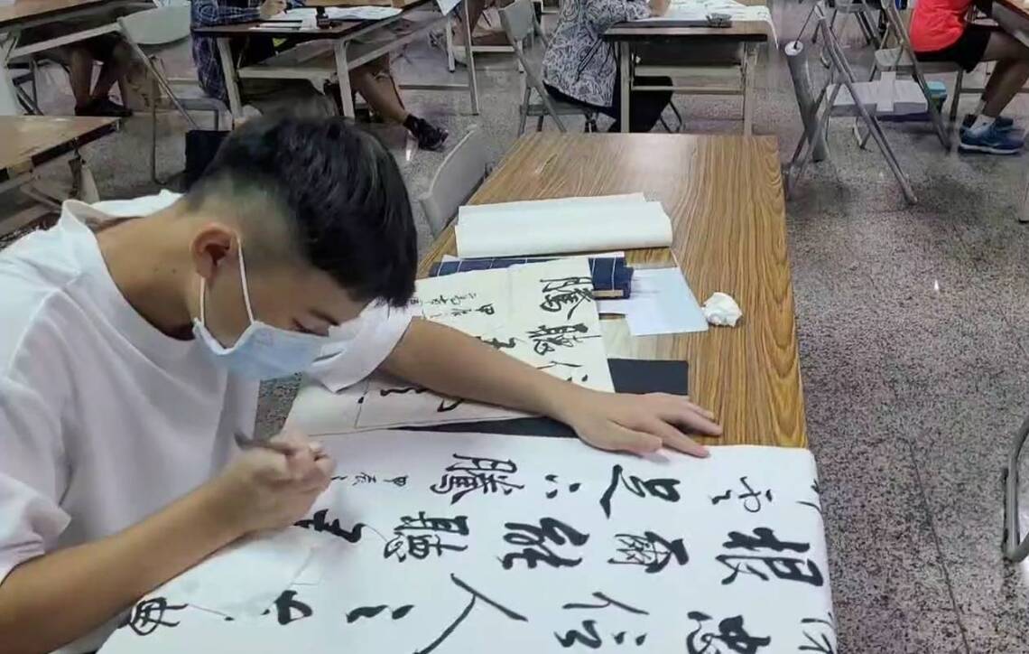 漾新聞|勤耕筆墨紮根書法之美 東照山關帝廟甲辰年關公文化節全國中小學書法賽盛大登場
