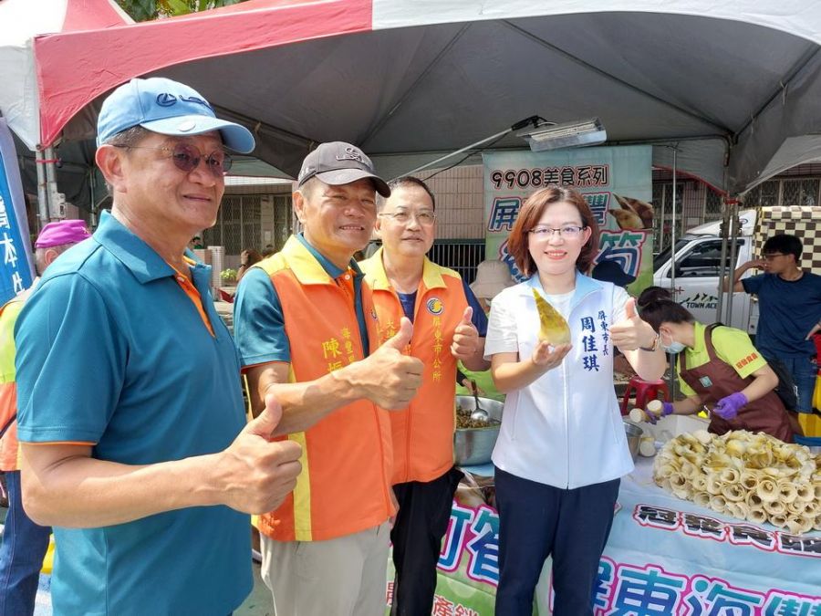 屏東竹筍節熱鬧登場 民眾齊聚海豐國小大品嘗