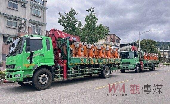 凱米颱風釀災 中市水利局馳援台南、彰化、雲林不間斷