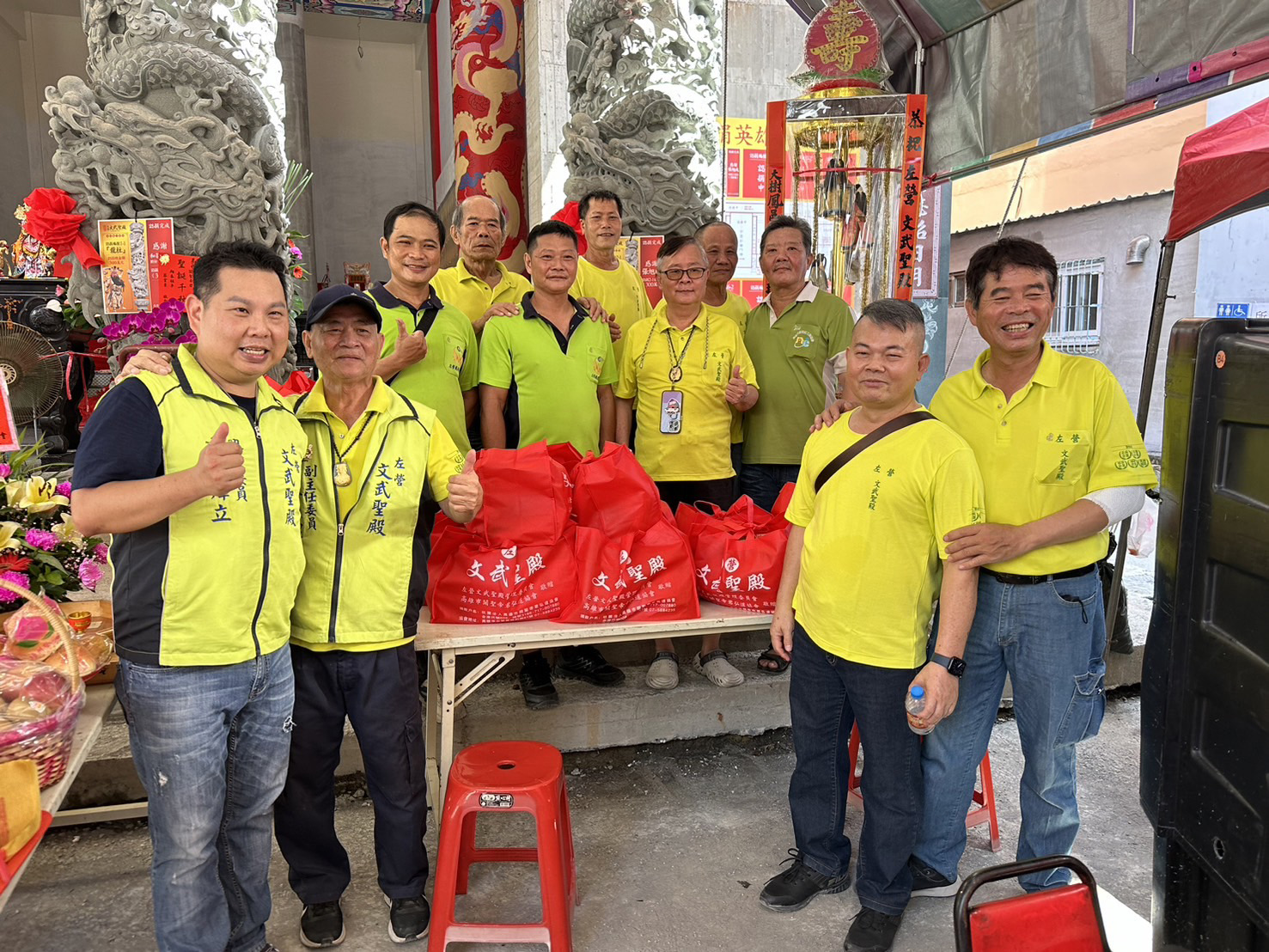 受關聖帝君精神感召，ESG永續實踐家致力於公益行善！
