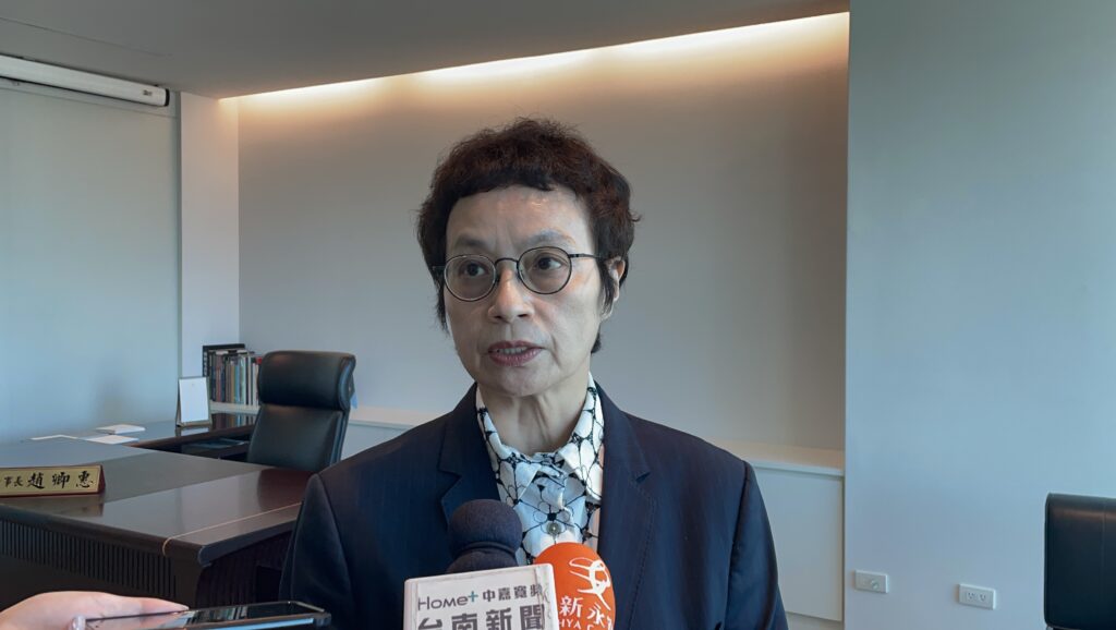 ▲南美館董事長（圖／記者王俊勝 拍攝）