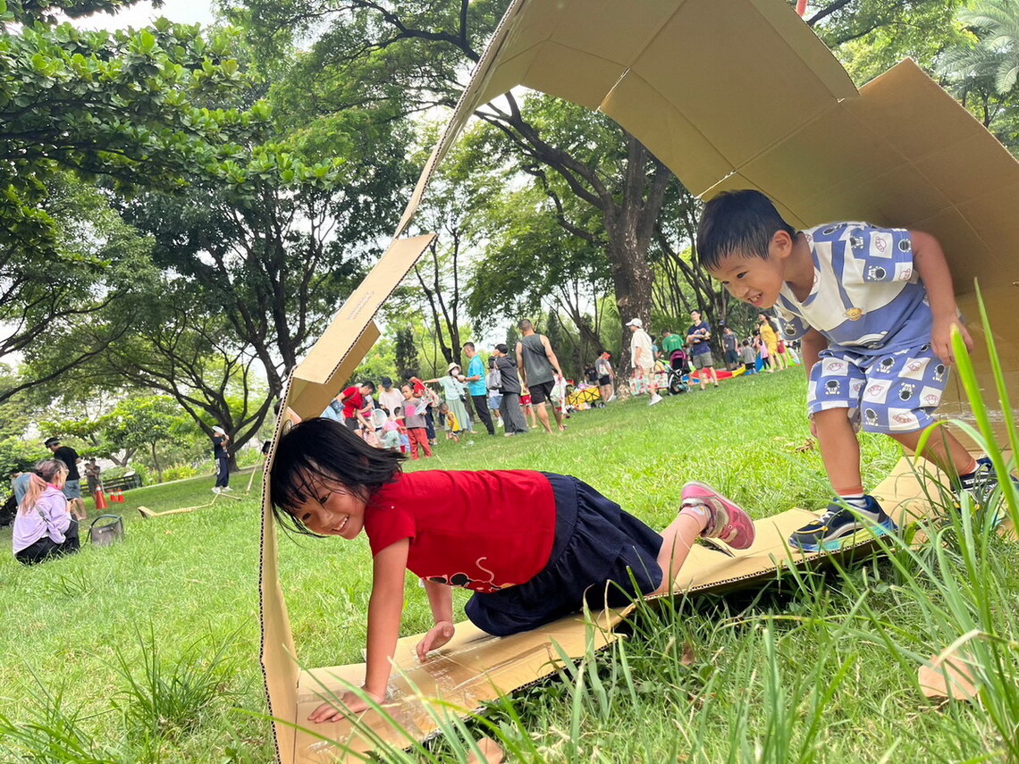 屏東創造遊戲城市 用鬆散媒材遍佈社區各角落