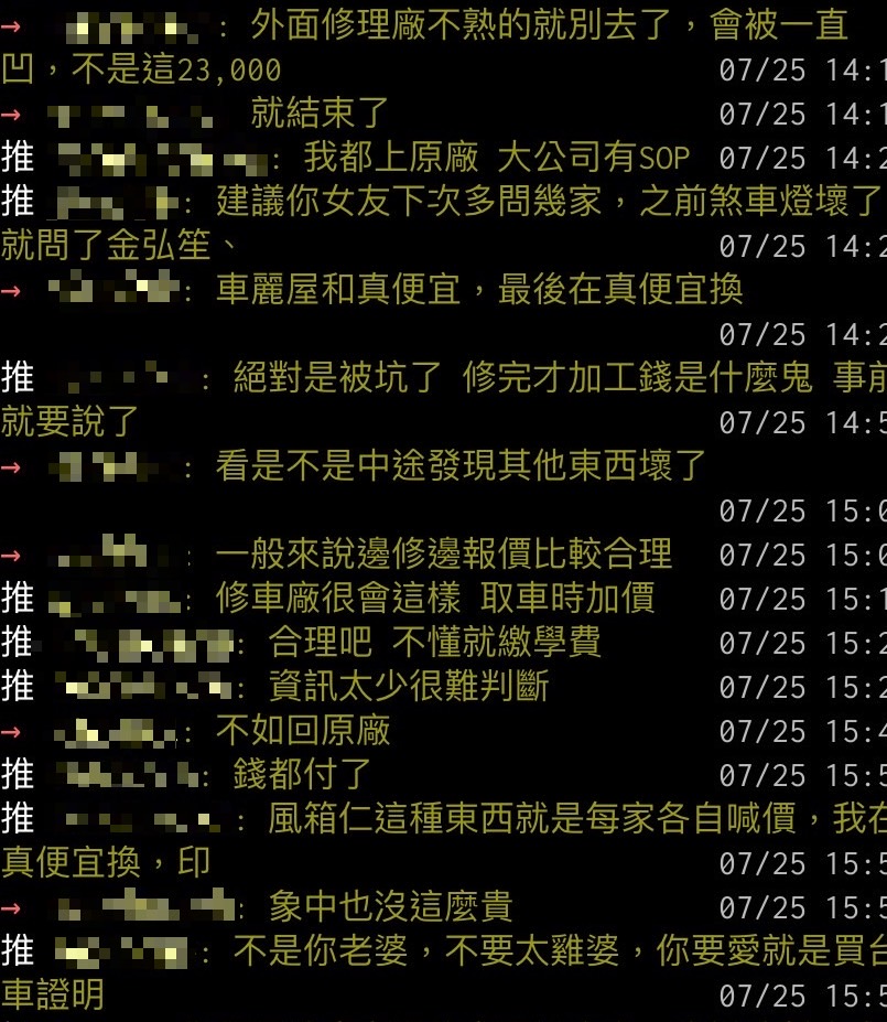 ▲貼文一出引發網友熱議(圖: 翻攝 ptt)