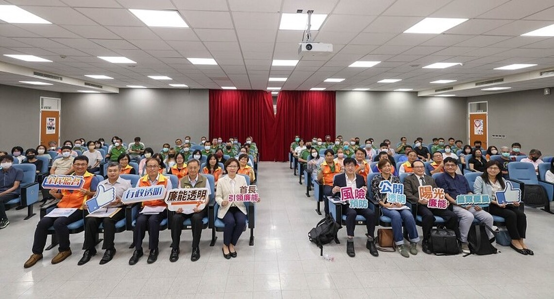屏東市公所參與法務部廉政署透明晶質獎實地評核