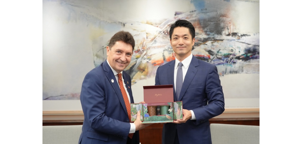 蔣萬安會面法國參議院外交暨國防委員會副主席卡迪克 暢談臺法教育文化交流合作