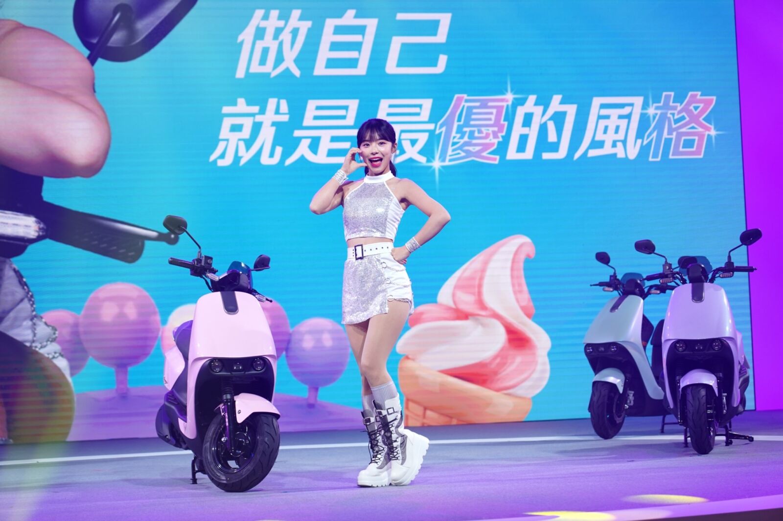 【有影】李多慧代言Yogurt 125熱舞亮相 甜美可愛掀全場高潮 234 【有影】李多慧代言Yogurt 125熱舞亮相 甜美可愛掀全場高潮 233