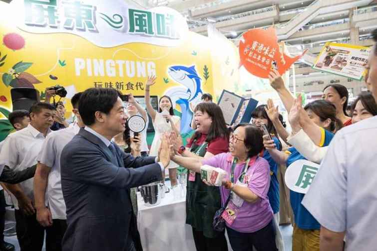 ▲賴清德總統期盼透過各縣市的在地美食及觀光亮點打開國際能見度，各縣市也能合作發展跨區域的美食景點，讓臺灣觀光產業發展更上一層樓。（總統府提供）