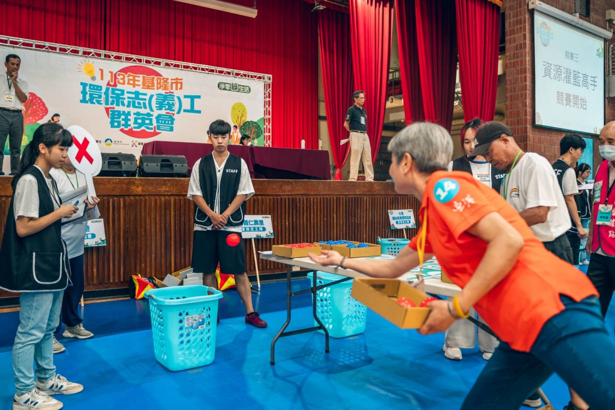 參賽隊伍全力以赴,爭取代表基隆市參加全國賽。