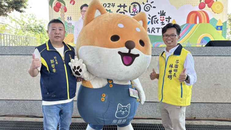 ▲芬園鄉長林世明表示希望通過這樣的活動吸引周邊鄉鎮的民眾來芬園鄉觀光旅遊。（記者林明佑攝）