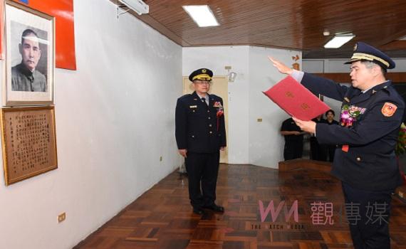 虎尾警分局卸、新任分局長交接典禮