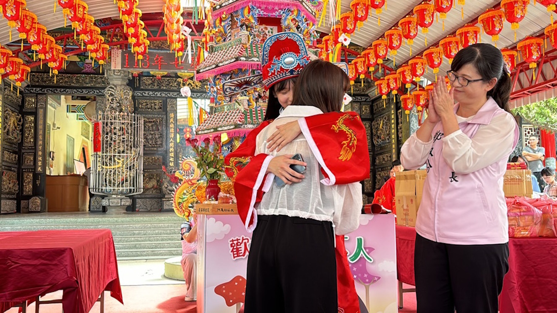 太保囝仔轉大人!嘉義太保市公所偕福濟宮首度舉辦七星娘娘成年禮