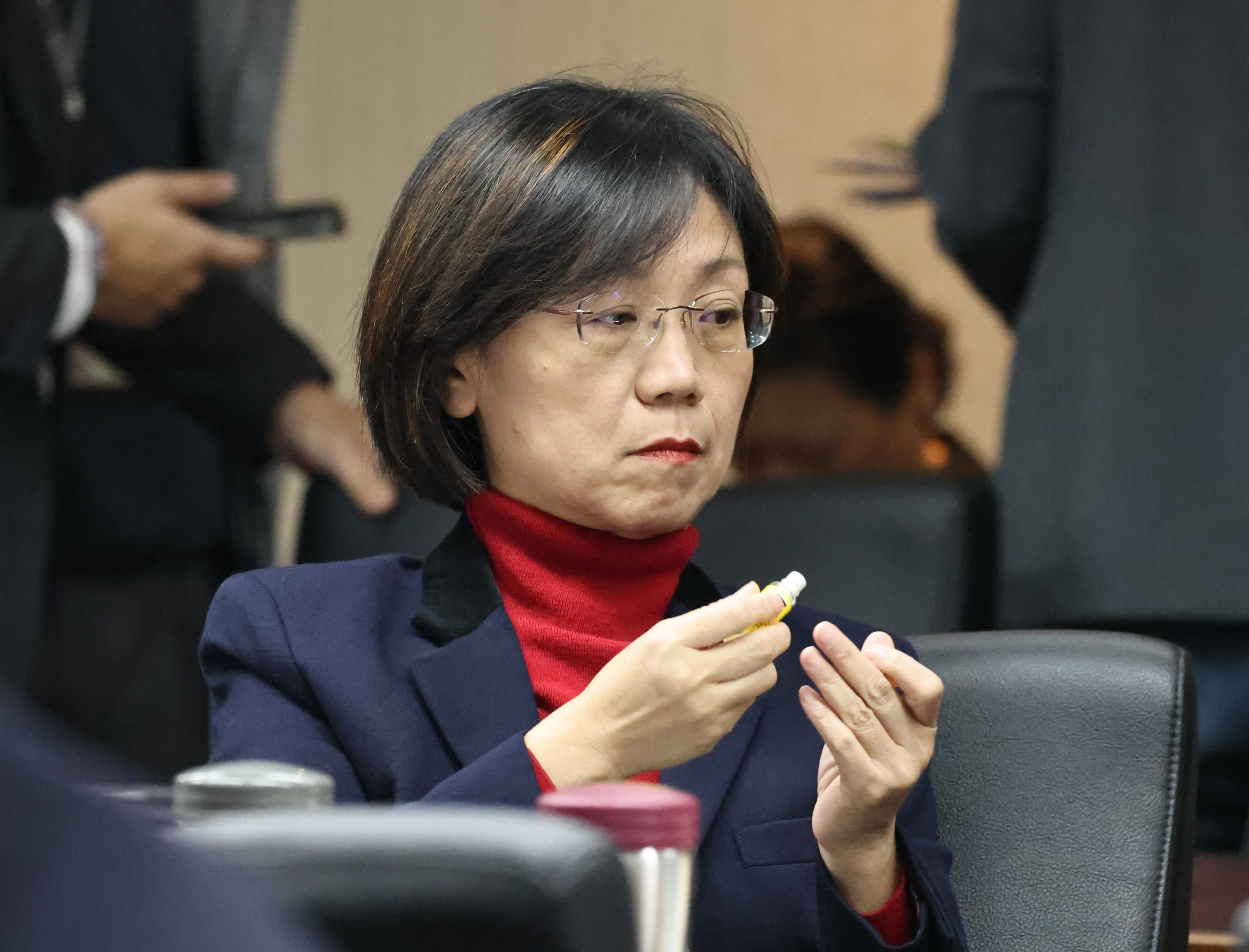 翁曉玲在微信朋友圈中發文稱,「狂賀中華隊王齊麟、李洋羽球雙打二度奧運奪金!中國人的驕傲!」被網友罵爆。資料照片/林啟弘攝
