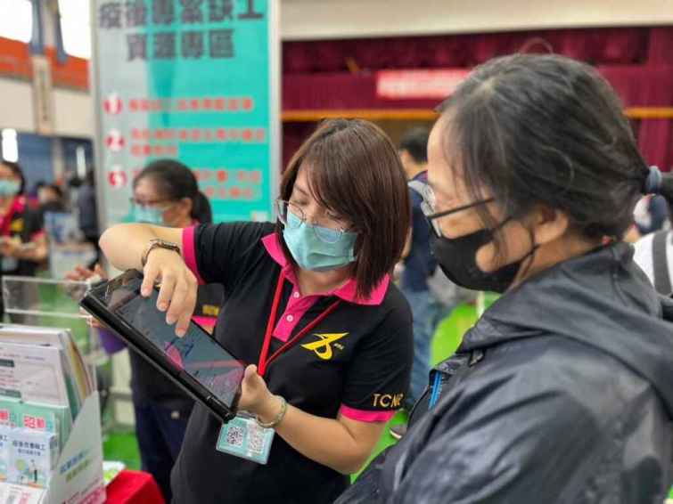 ▲員林就業中心聯合徵才資料照片。（中彰投分署提供）